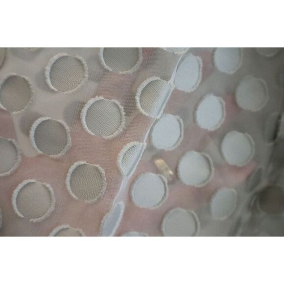 Ted Baker 259753 Women's Sz 1 Gray Caieta Organza Spot Tie Neck Blouse - Picture 5 of 12